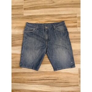 Levis SilverTab Mens Denim Shorts Size 40 Blue Relaxed Fit Medium Wash